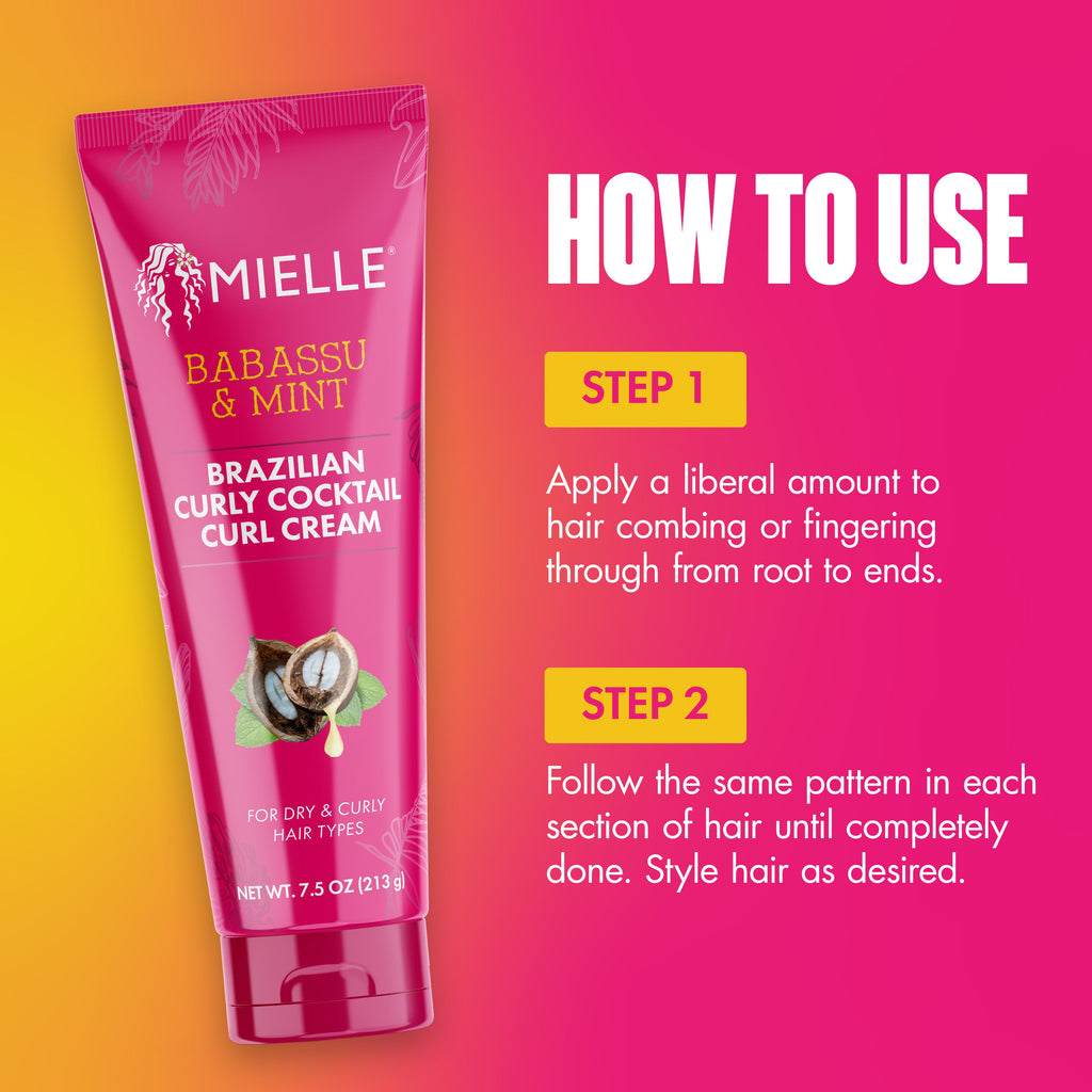 MIELLE Brazilian Curly Cocktail Curl Cream