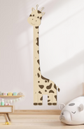 Wooden Giraffe Growth Chart for Kids