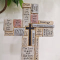 "Faith" Handmade Cross Statue by Godisabove™