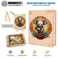 Mandala Koala Wooden Jigsaw Puzzle
