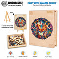 Funny Giraffe Wooden Jigsaw Puzzle