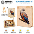 Mighty Bald Eagle Wooden Jigsaw Puzzle