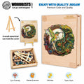 Yin Yang Hummingbird-1 Wooden Jigsaw Puzzle