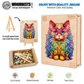 Persian Cat-3 Wooden Jigsaw Puzzle