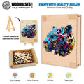 Rock Cheetah Wooden Jigsaw Puzzle