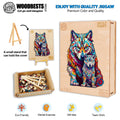 Wolf Family Wooden Jigsaw Puzzle