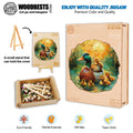 Duck In The Pond Wooden Jigsaw Puzzle