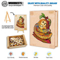 Sloth Family Wooden Jigsaw Puzzle