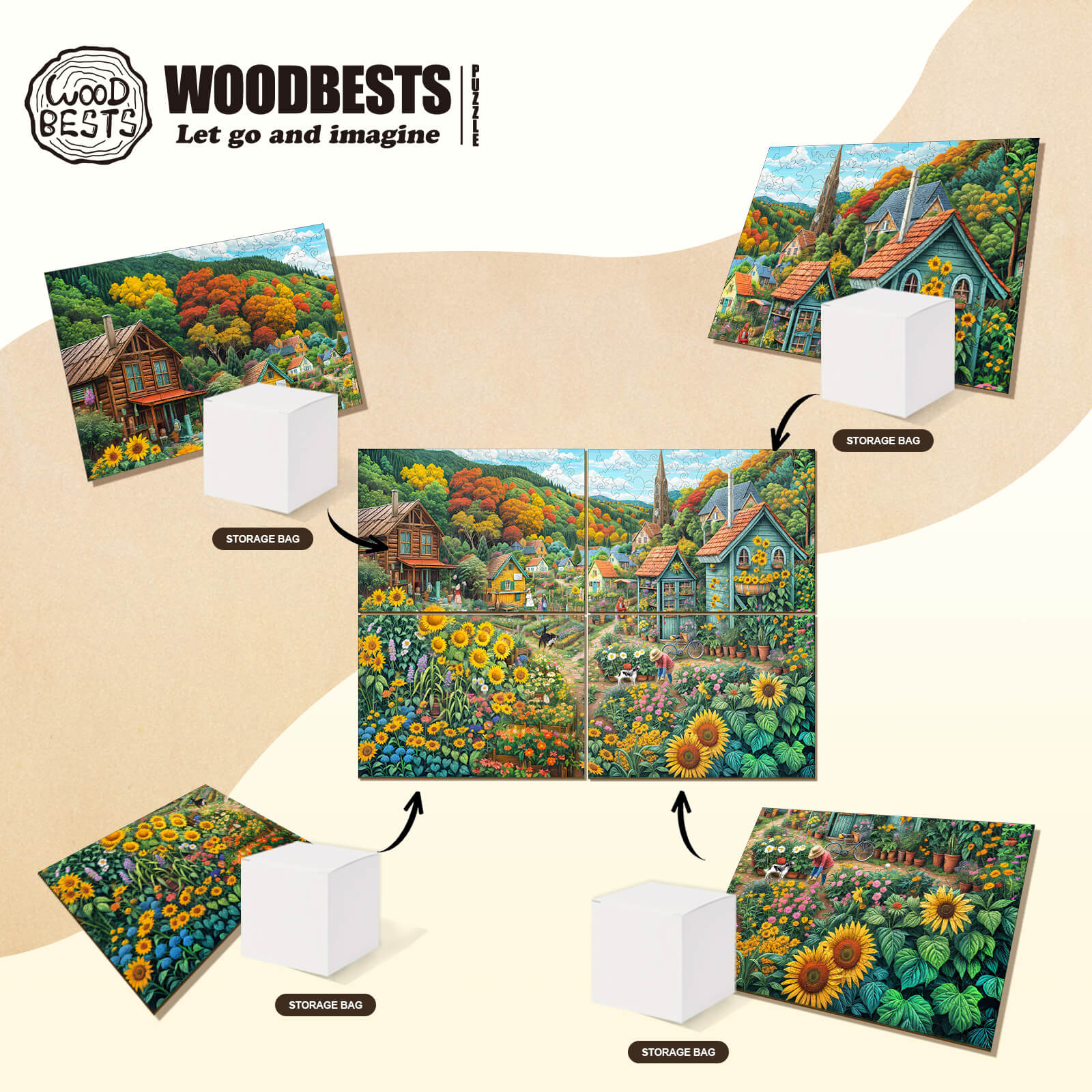 Party Puzzle-Sunny Fields