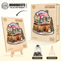 Christmas ice cream Wooden Jigsaw Puzzle