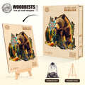 Bear and Basilica Wooden Jigsaw Puzzle