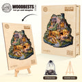 Bear's house Wooden Jigsaw Puzzle