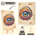 Gemstone Eyes Wooden Jigsaw Puzzle