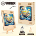 Whale Story-2 Wooden Jigsaw Puzzle