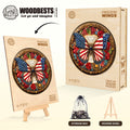 Freedom Wings Wooden Jigsaw Puzzle