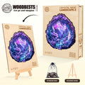 Crystal mine landscape-2 Wooden Jigsaw Puzzle