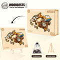adventurous elephant-2 Wooden Jigsaw Puzzle