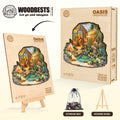 Oasis Greenhouse Wooden Jigsaw Puzzle