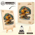 Fox House Wooden Jigsaw Puzzle