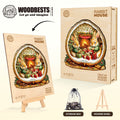 Rabbit House Wooden Jigsaw Puzzle