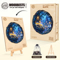 Butterfly and Sloth Wooden Jigsaw Puzzle