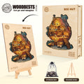 Bee Hut Wooden Jigsaw Puzzle