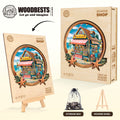 Seaside Shop Wooden Jigsaw Puzzle