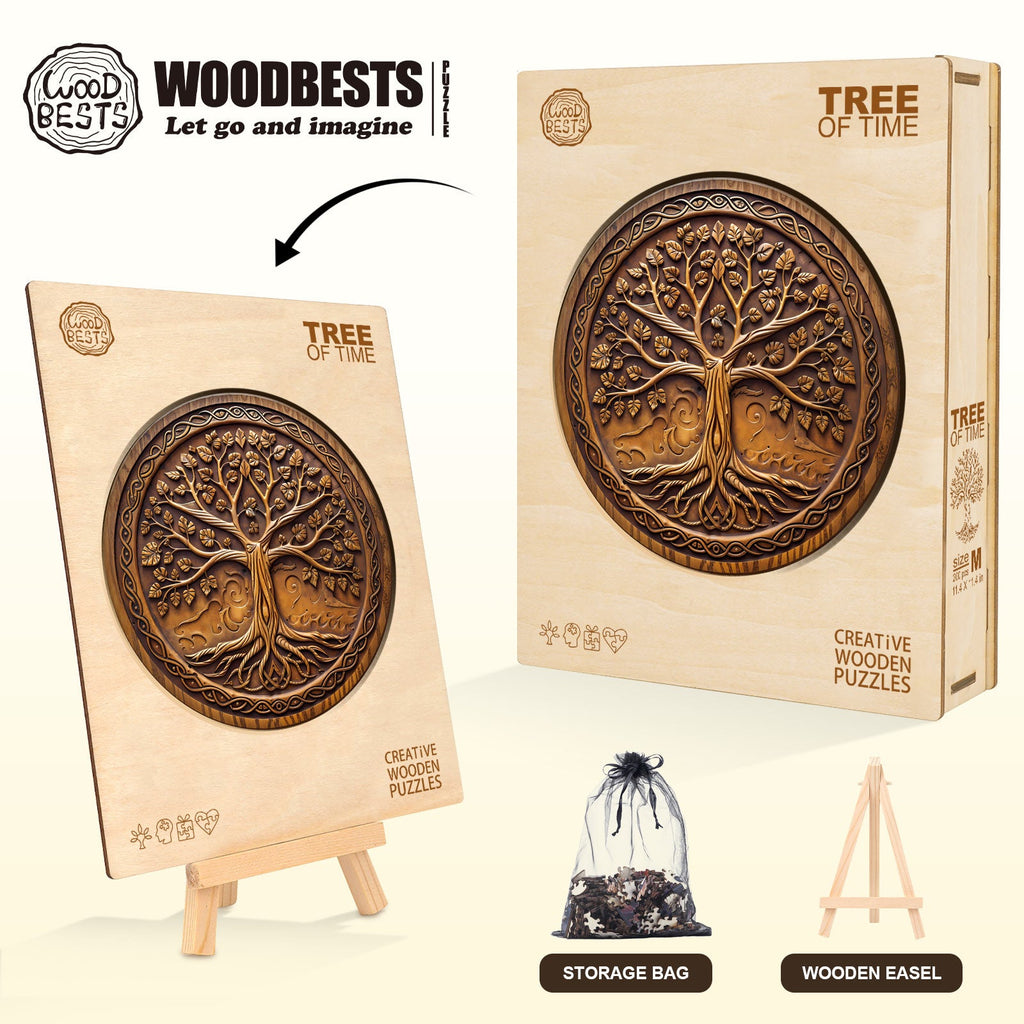 Tree of Time Wooden Jigsaw Puzzle