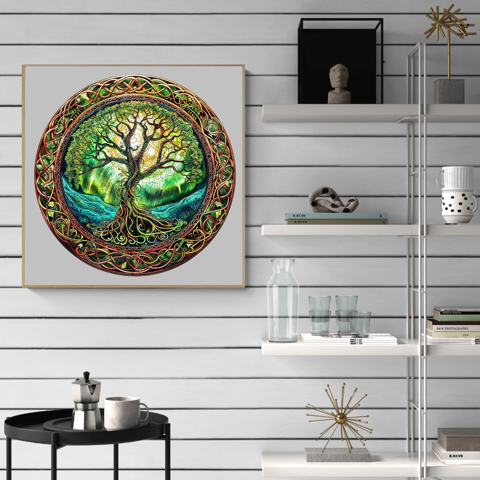 Aurora Tree of Life-2 Wooden Jigsaw Puzzle