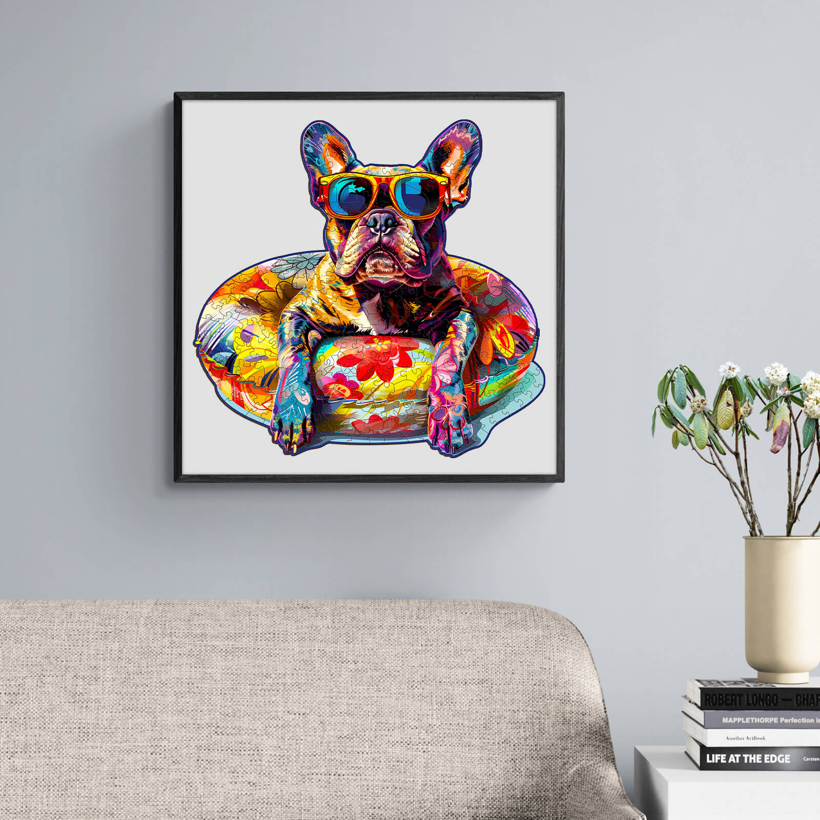 French Bulldog Wooden Jigsaw Puzzle