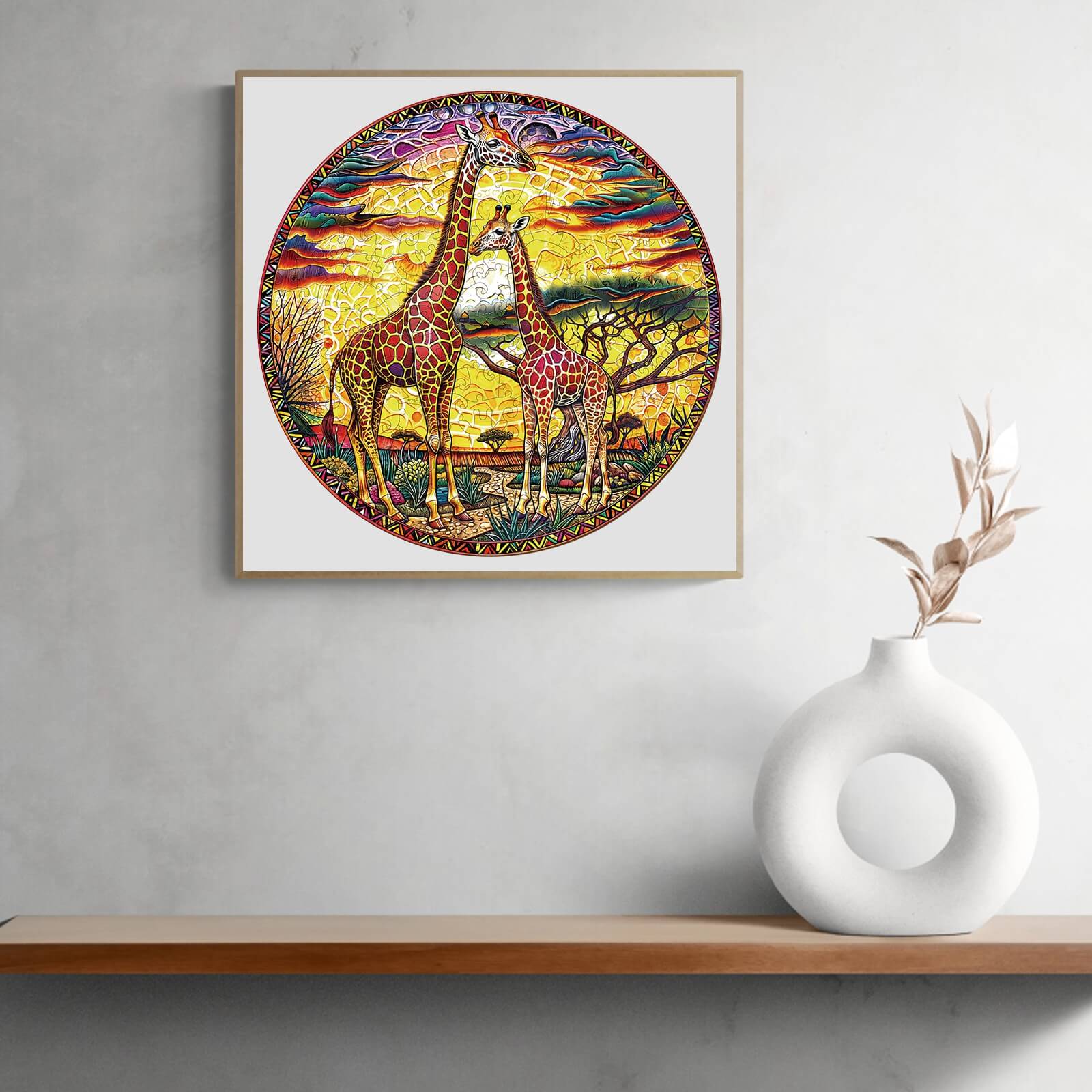 Giraffe Wooden Jigsaw Puzzle