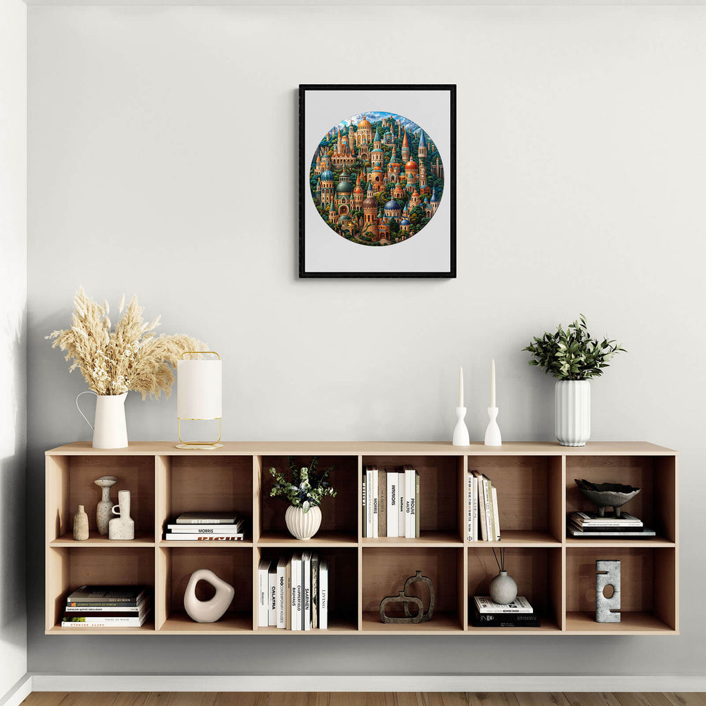 SEEK AND FIND CATS Wooden Jigsaw Puzzle