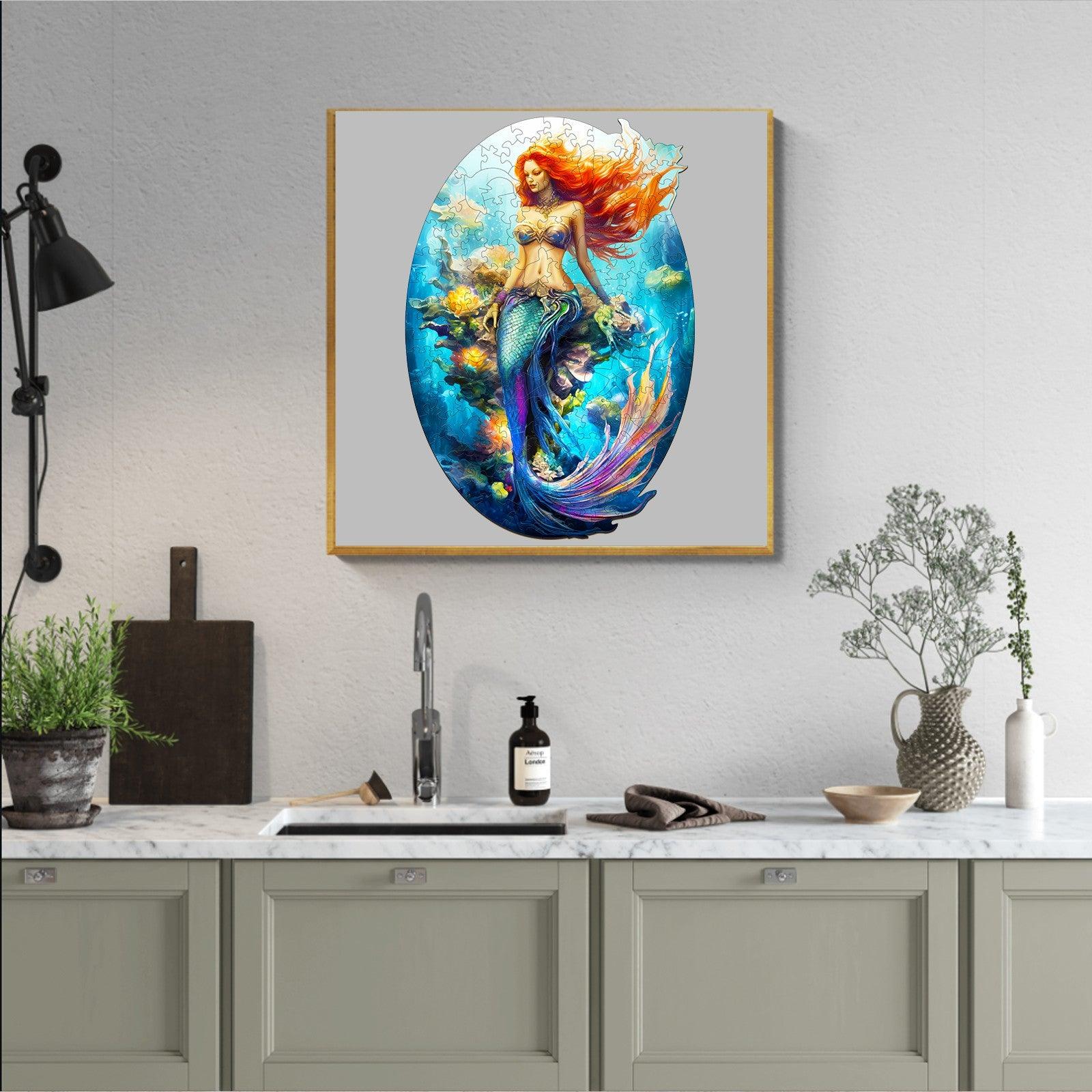 Mermaid 2 Wooden Jigsaw Puzzle
