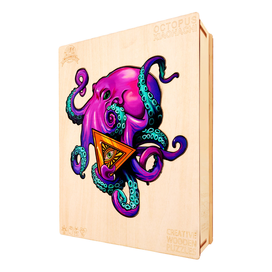 Octopus Xiaohachi Wooden Jigsaw Puzzle