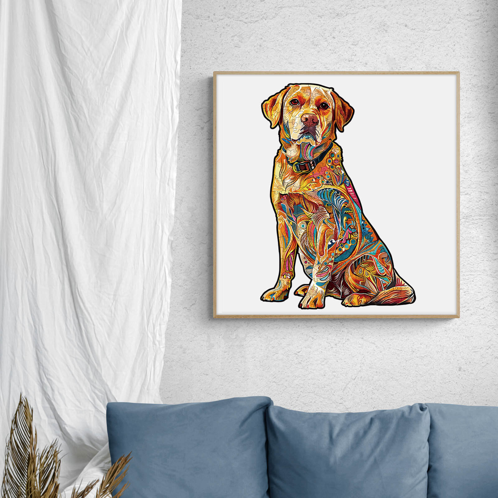 Handsome Labrador Wooden Jigsaw Puzzle