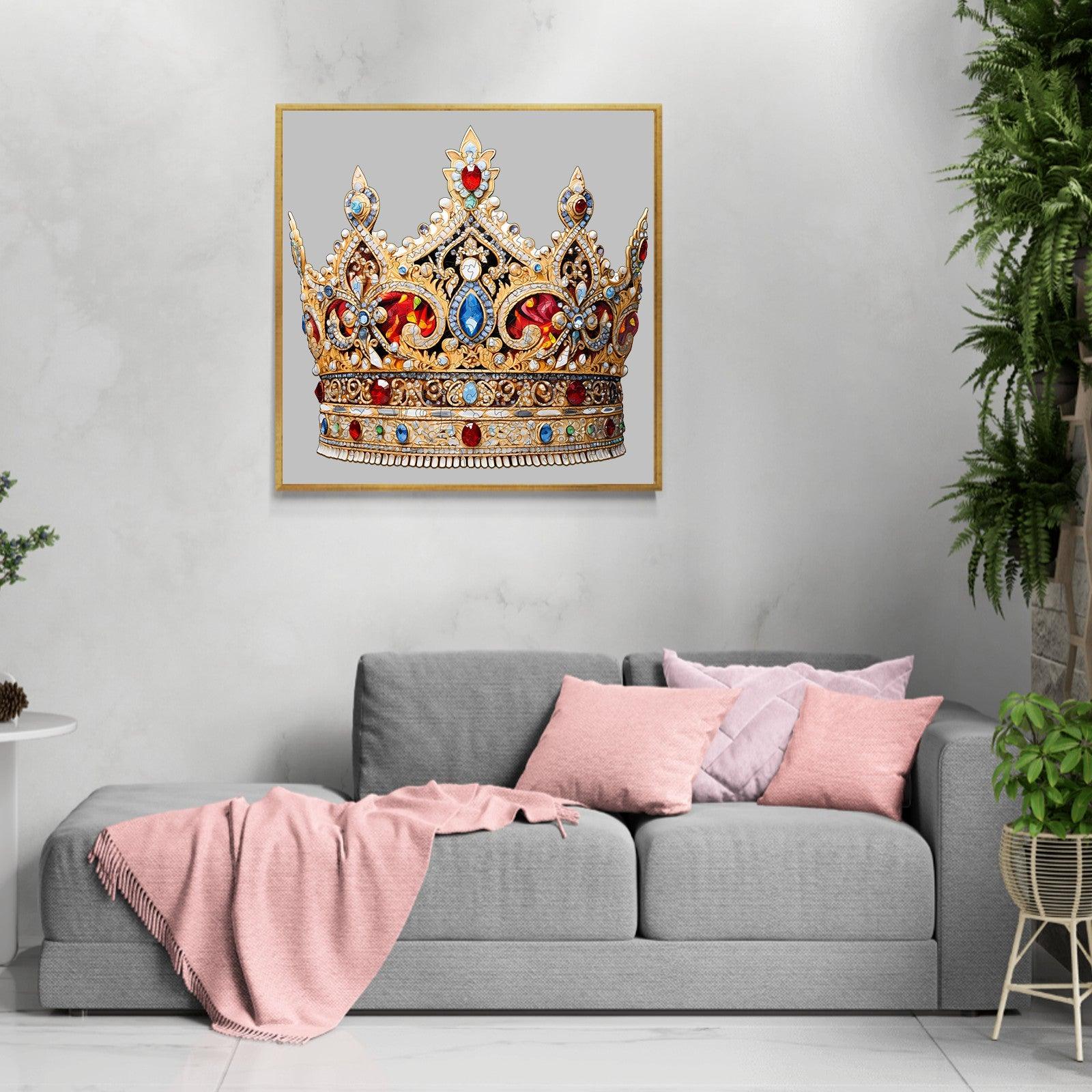 Beautiful Crown Wooden Jigsaw Puzzle