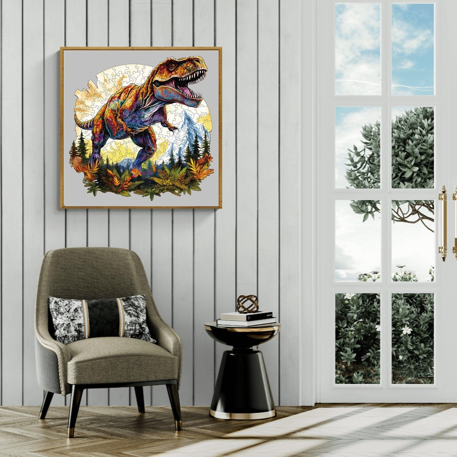 T-rex Wooden Jigsaw Puzzle