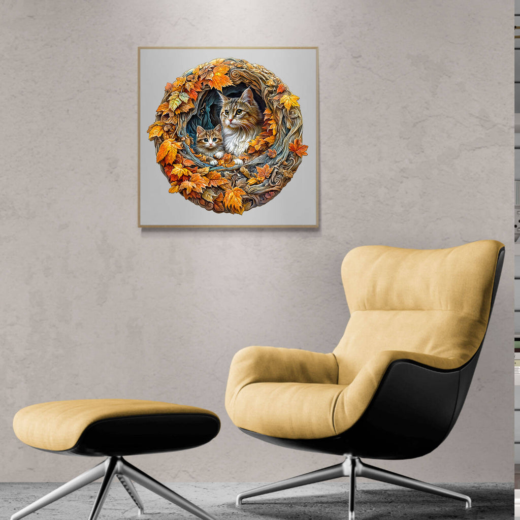 3D  cat mom Jigsaw Puzzle