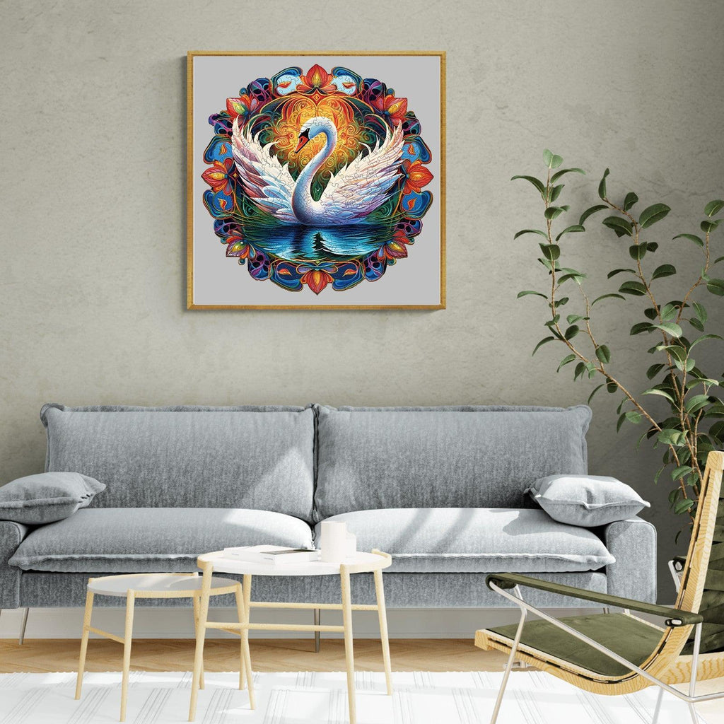 Beautiful Swan 1 Wooden Jigsaw Puzzle