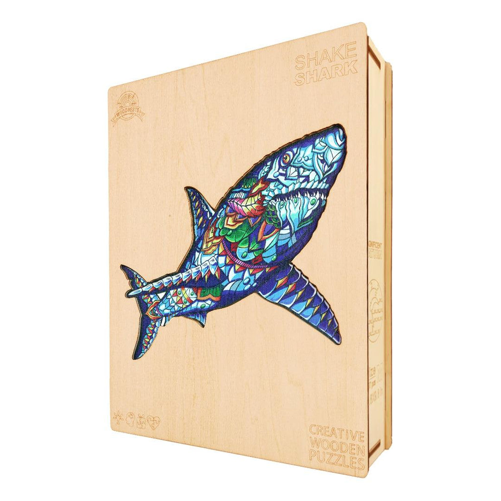 Shake Shark Wooden Jigsaw Puzzle