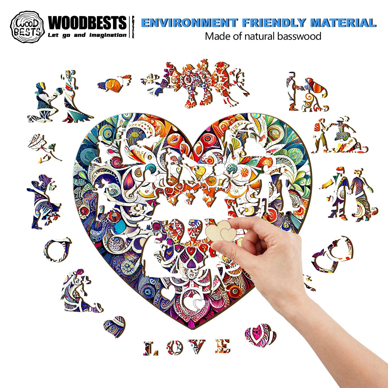 Brave Heart 2 Wooden Jigsaw Puzzle