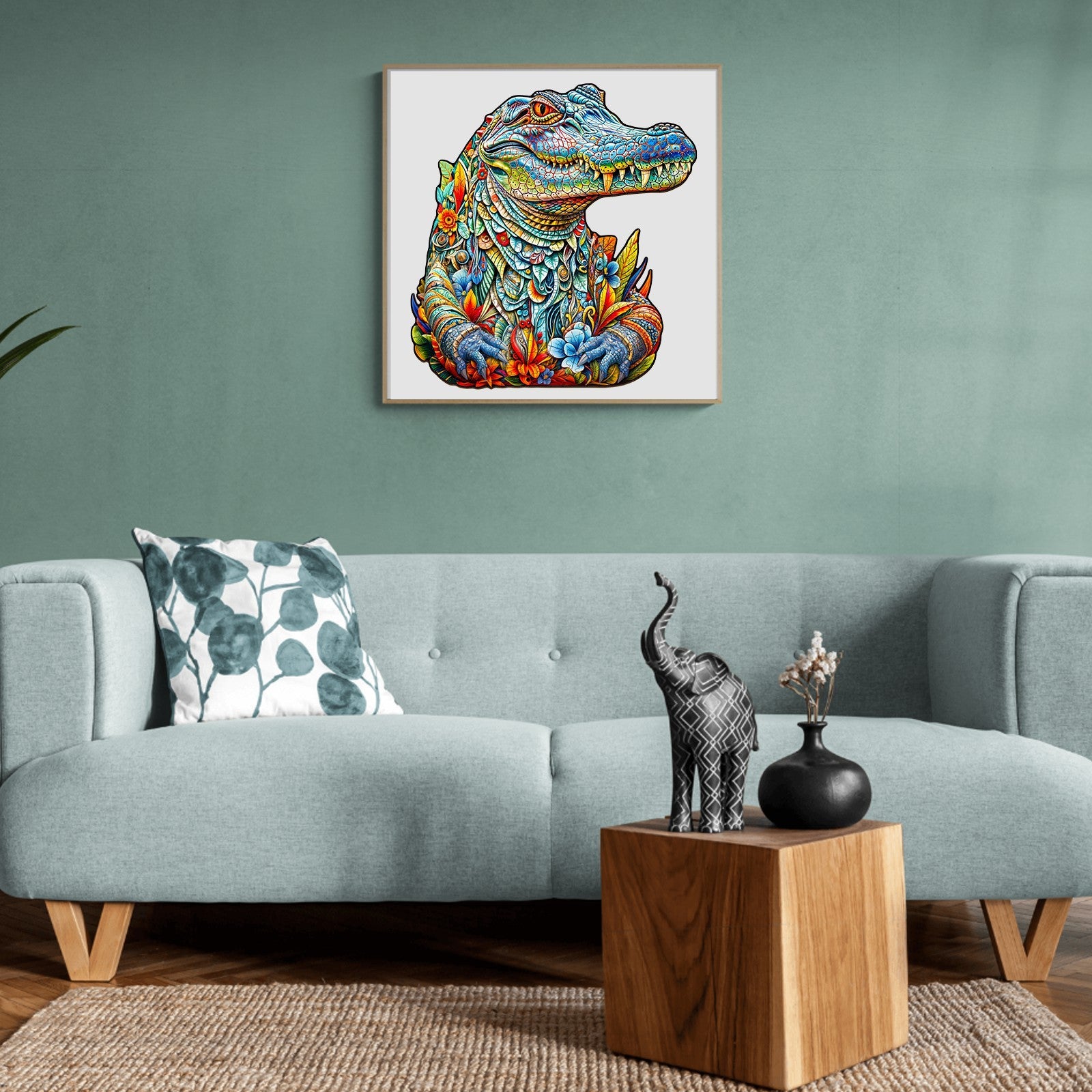 Crocodile Wooden Jigsaw Puzzle