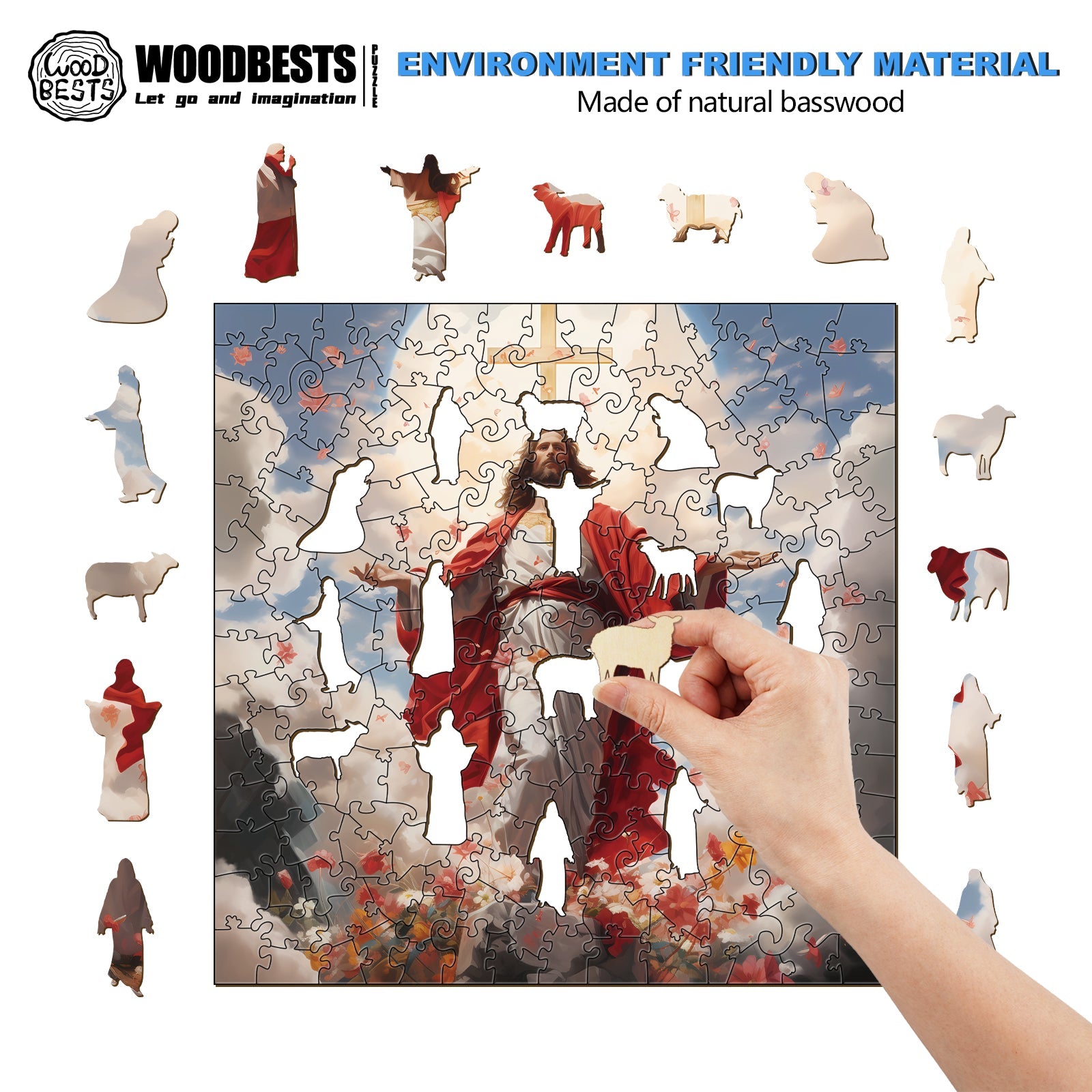 The Passion of Jesus-Heaven Wooden Jigsaw Puzzle