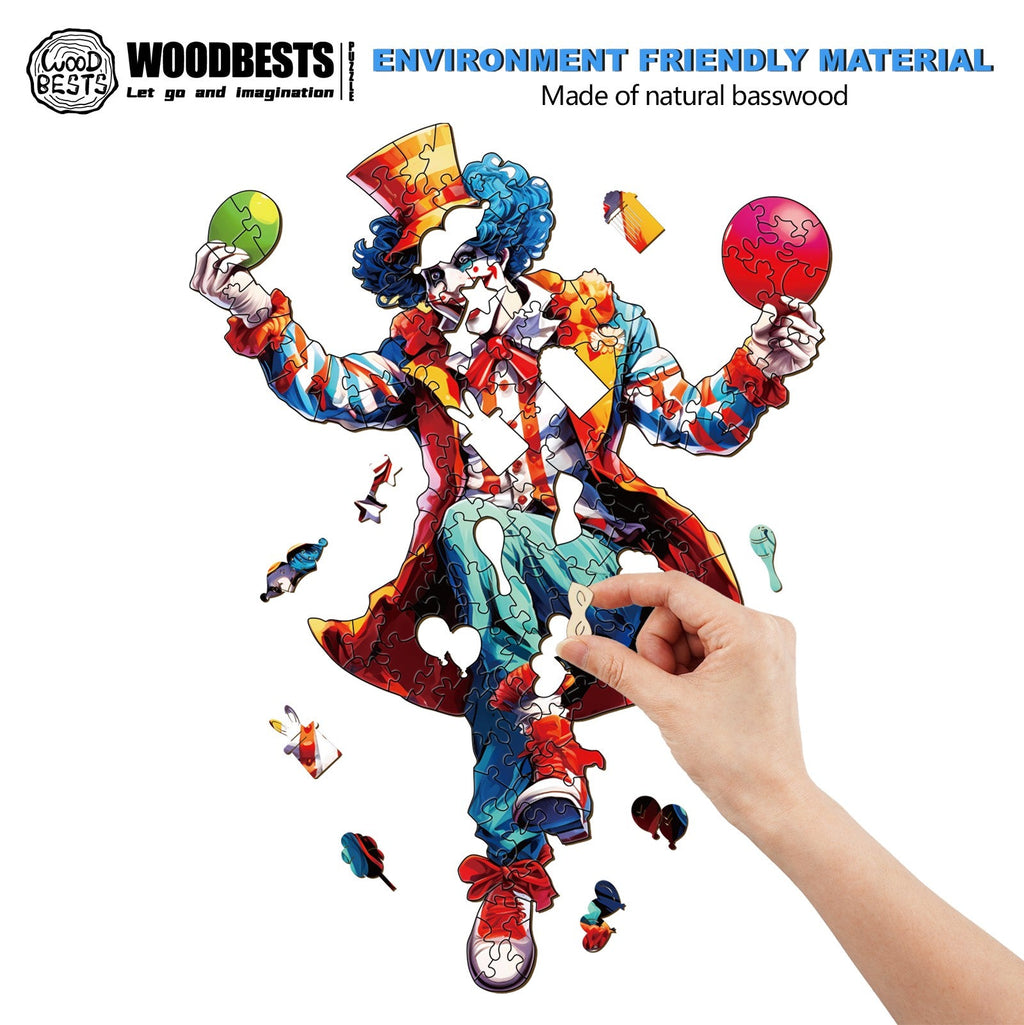 Joker-1 Wooden Jigsaw Puzzle