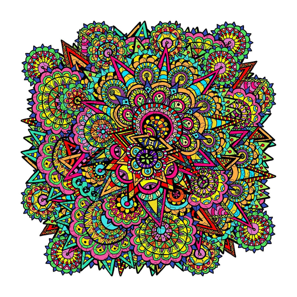 Mandala Psychic Celebration - By Artist Lori Anne McKague