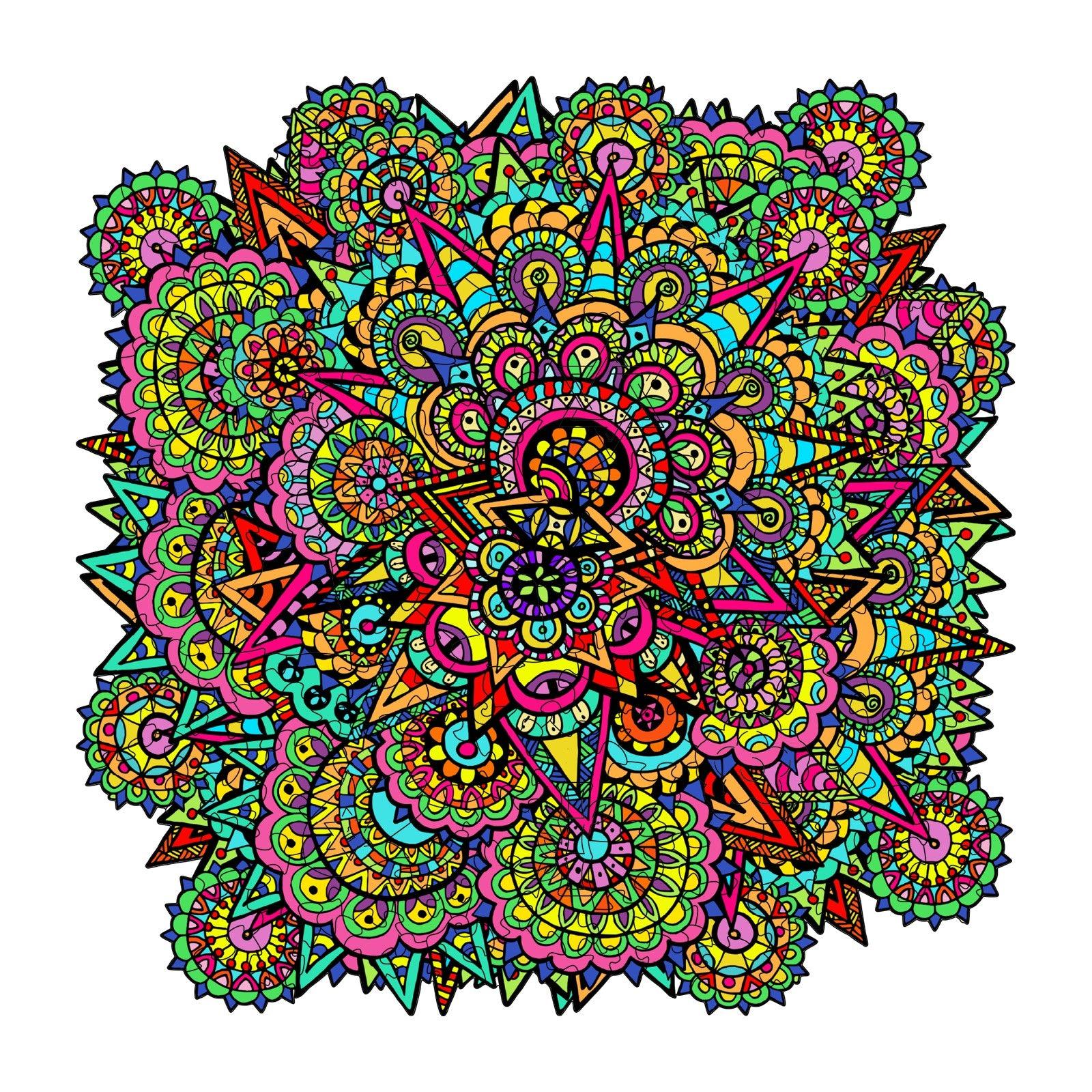 Mandala Psychic Celebration - By Artist Lori Anne McKague