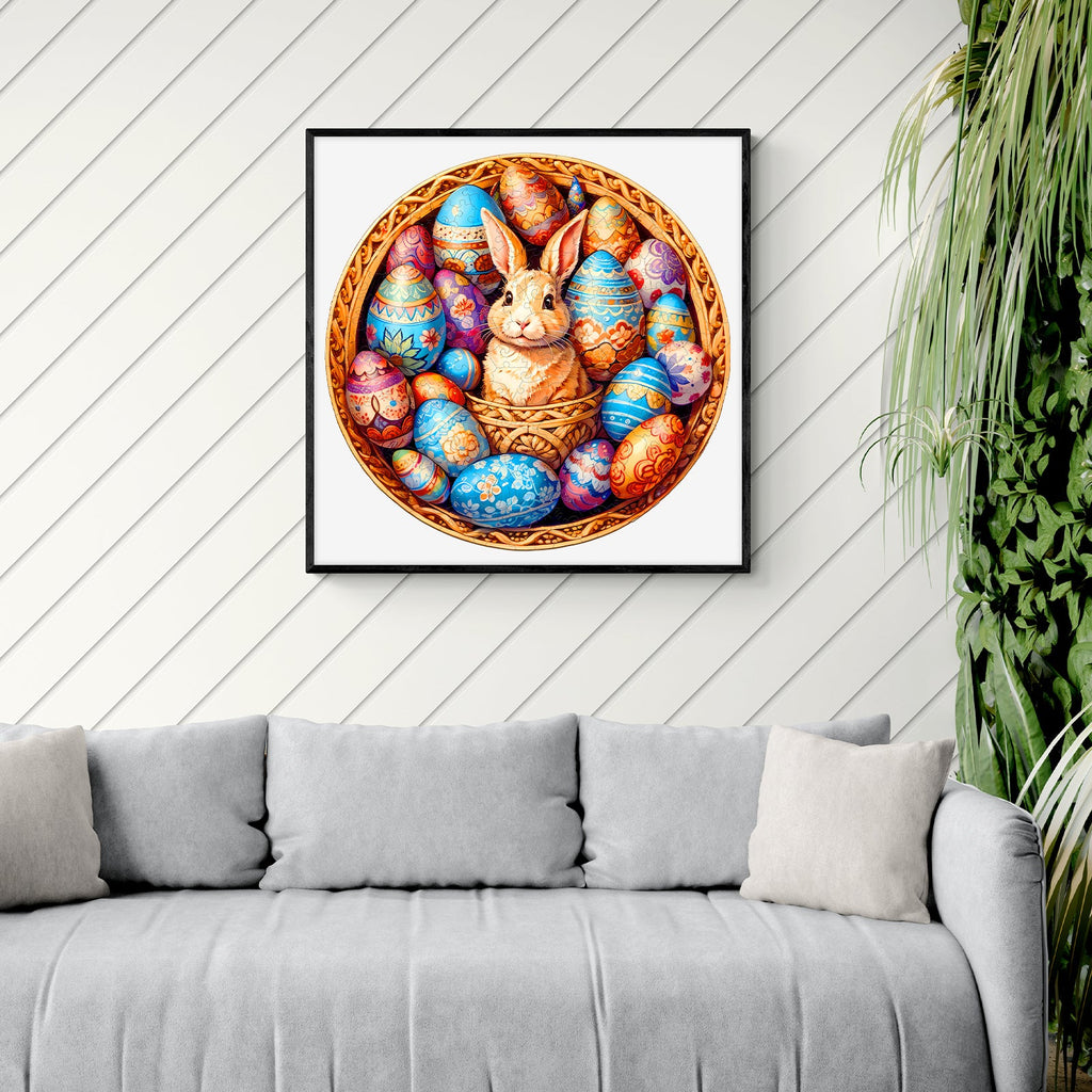 Easter Egg Wooden Jigsaw Puzzle
