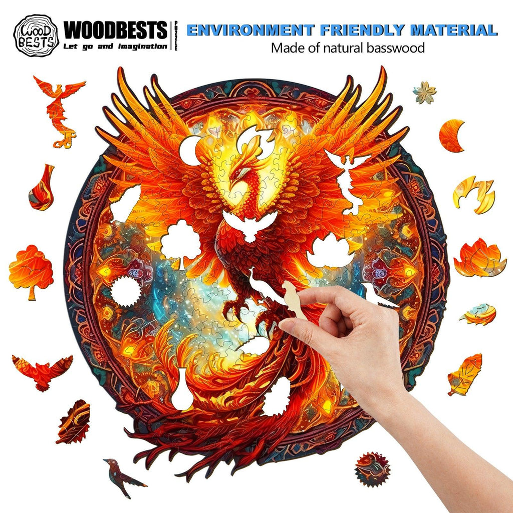 Phoenix Wooden Jigsaw Puzzle