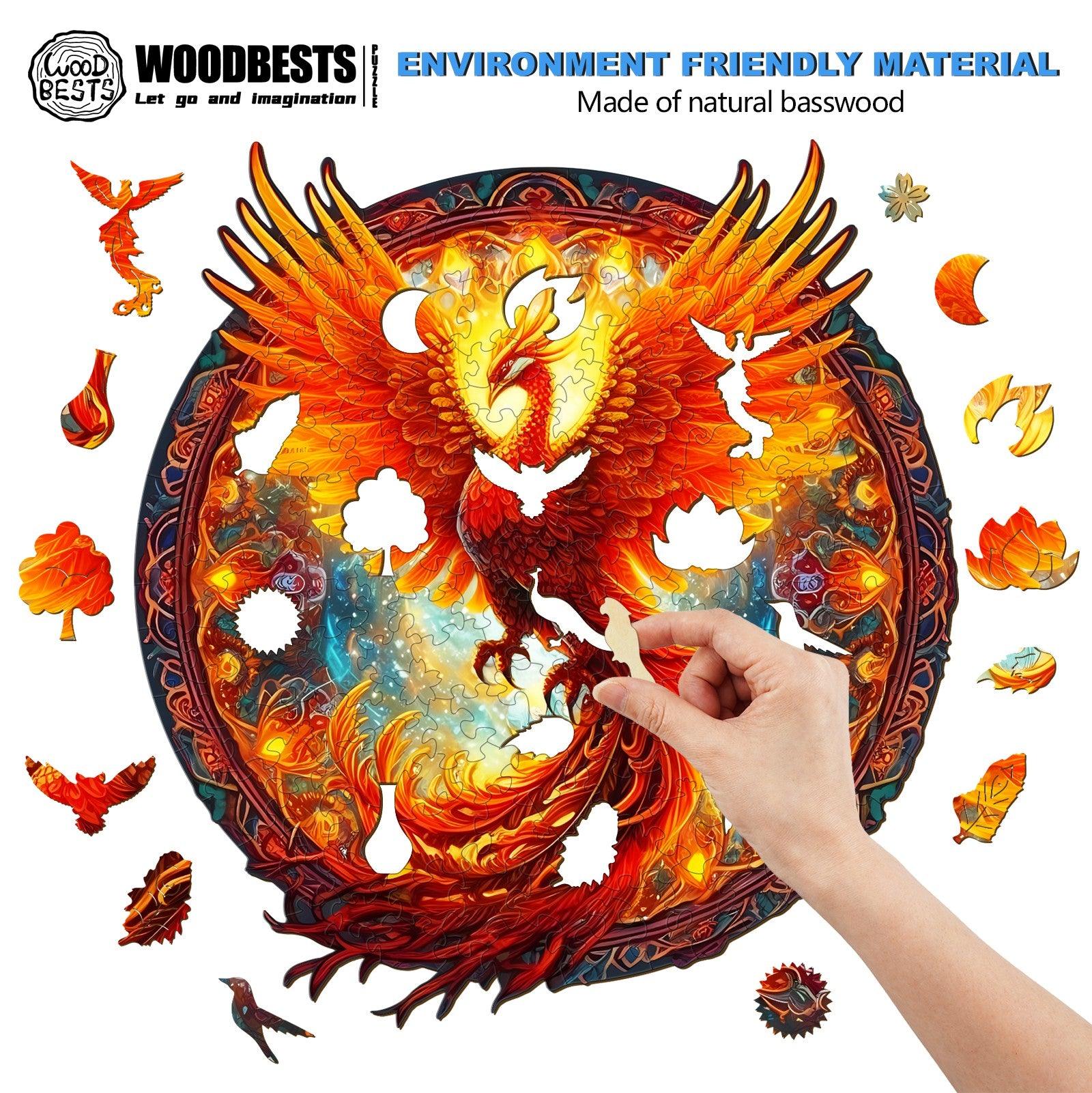 Phoenix Wooden Jigsaw Puzzle