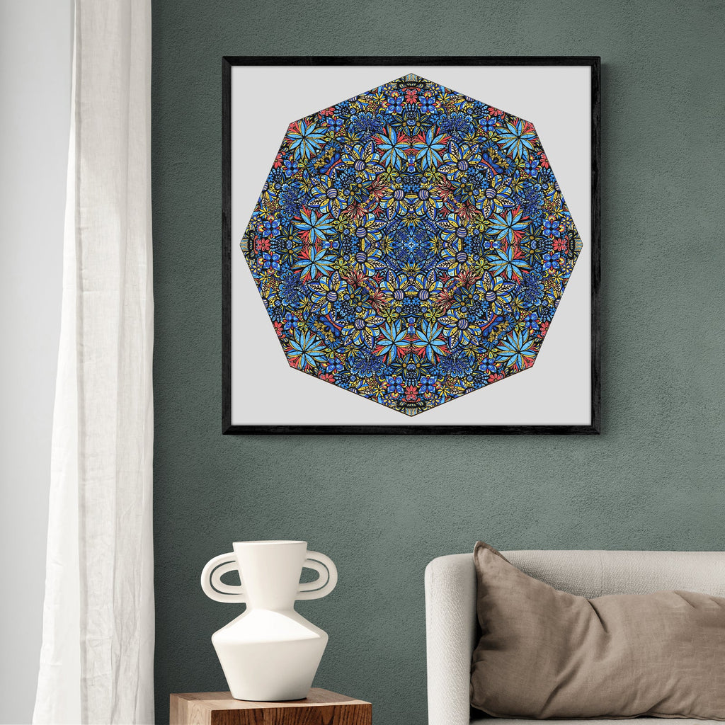 Mandala Talavera Bouquet - By Artist Lori Anne McKague
